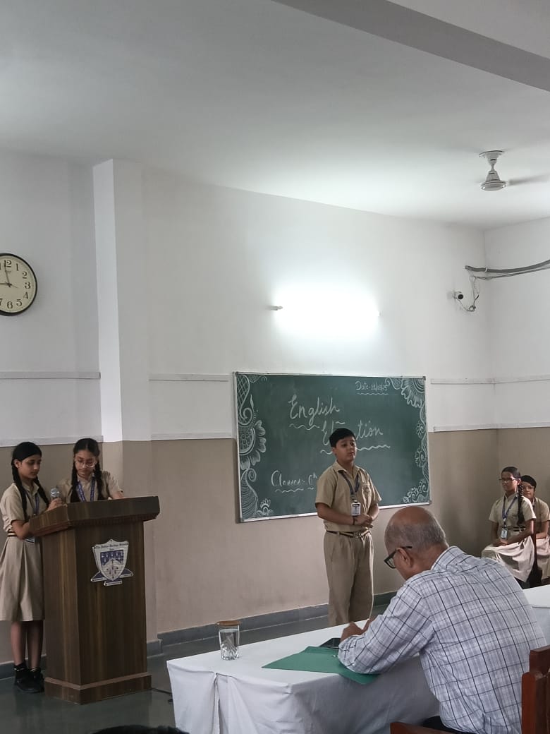 English Elocution Competition 2025 VI to VIII