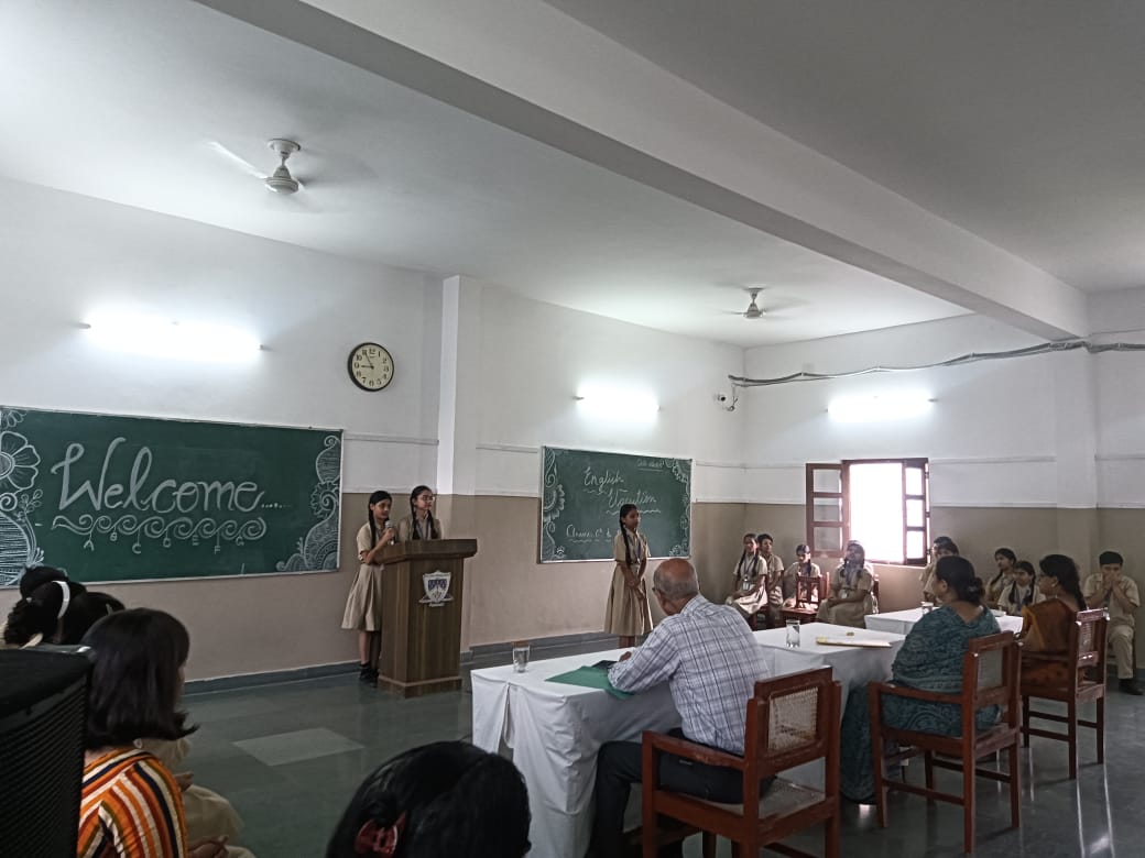 English Elocution Competition 2025 VI to VIII