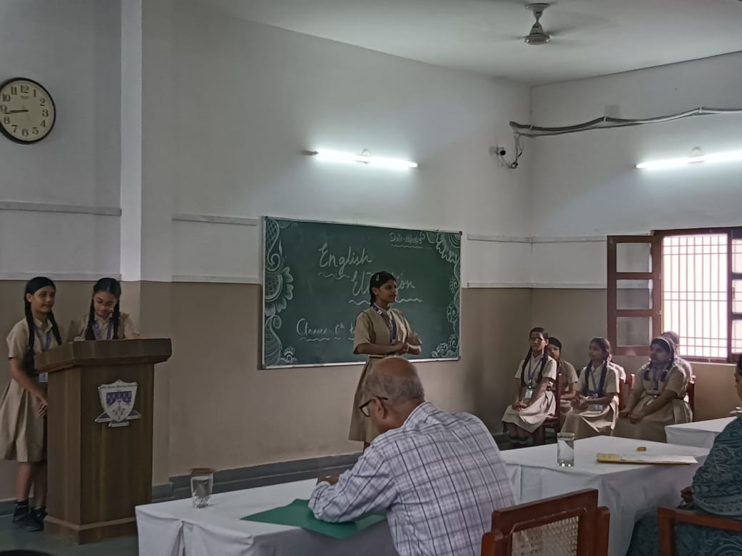 English Elocution Competition 2025 VI to VIII