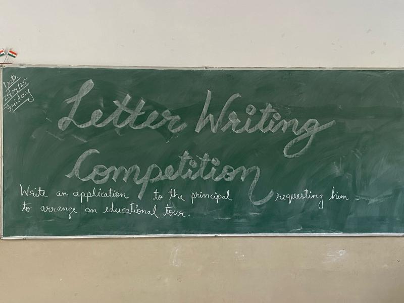 Letter Writing Competition