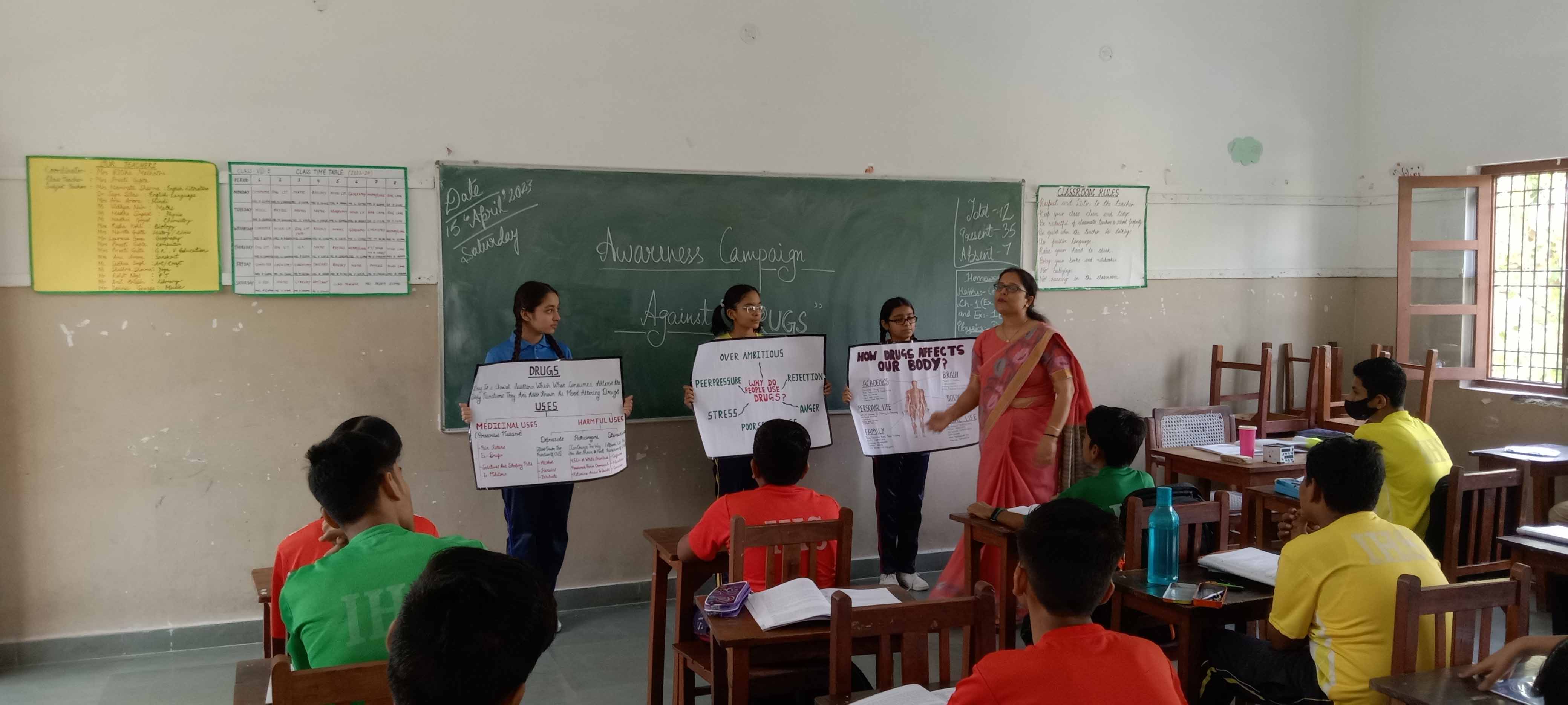 Awereness Campaign against Drugs