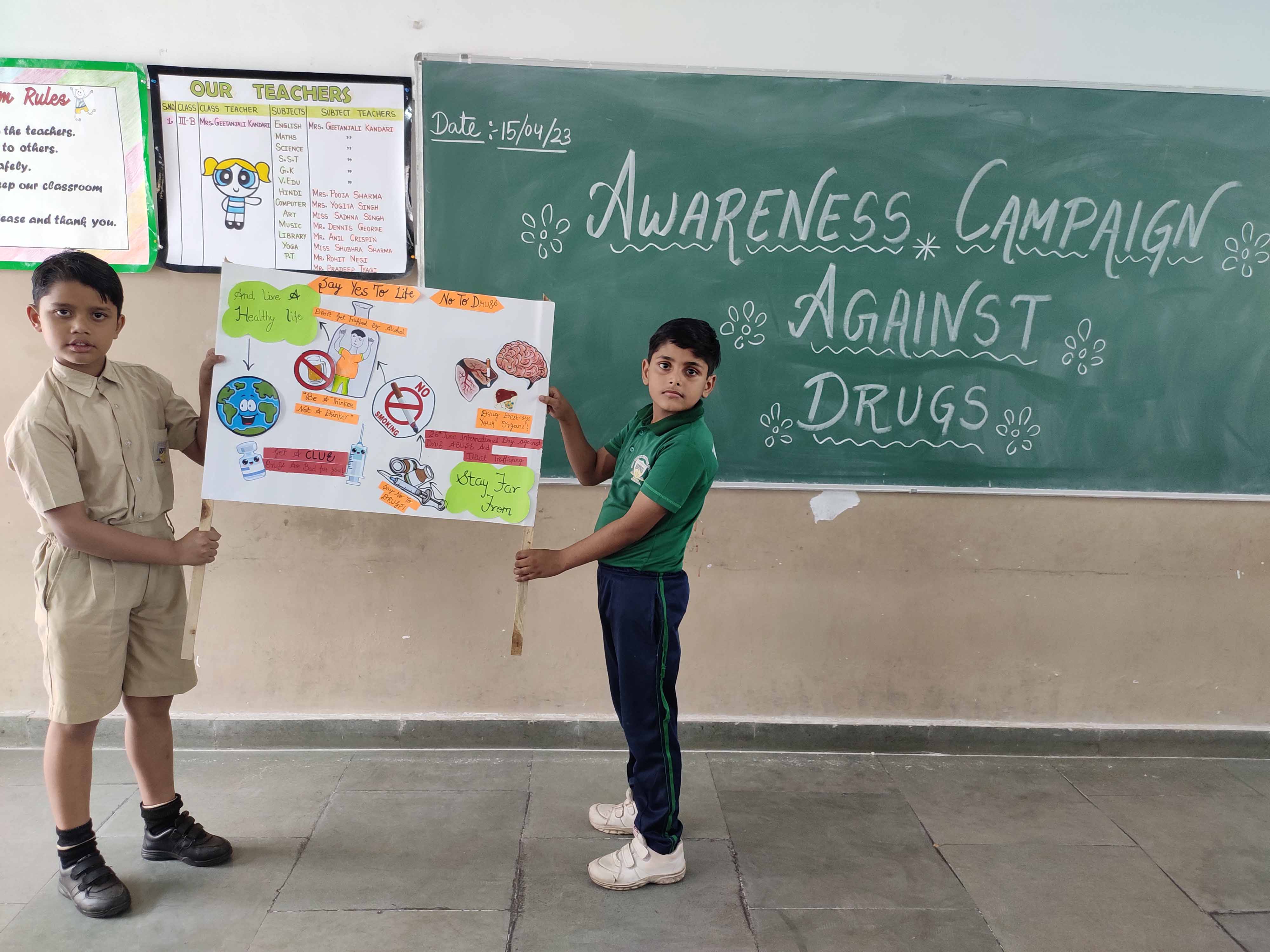 Awereness Campaign against Drugs