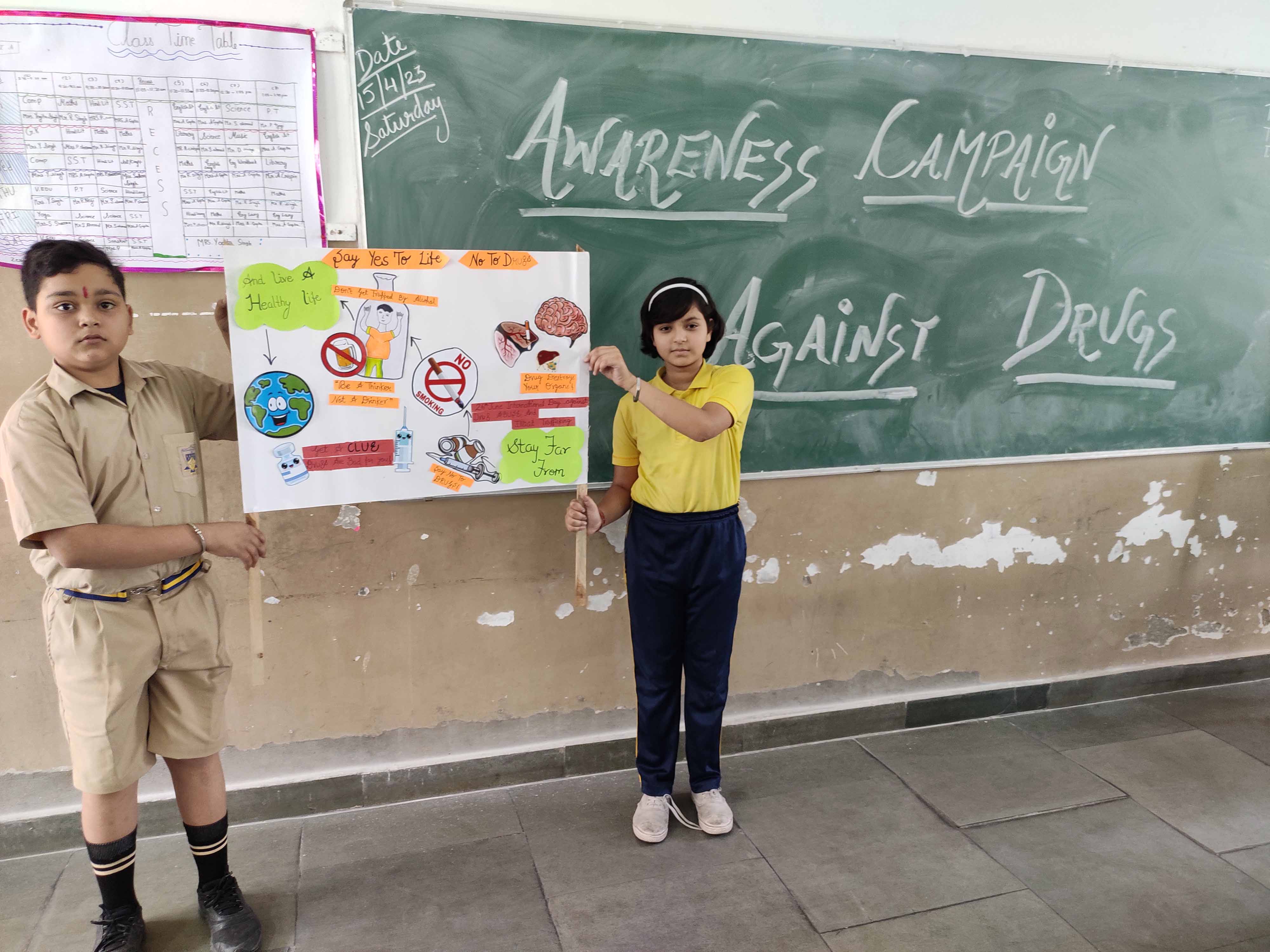 Awereness Campaign against Drugs