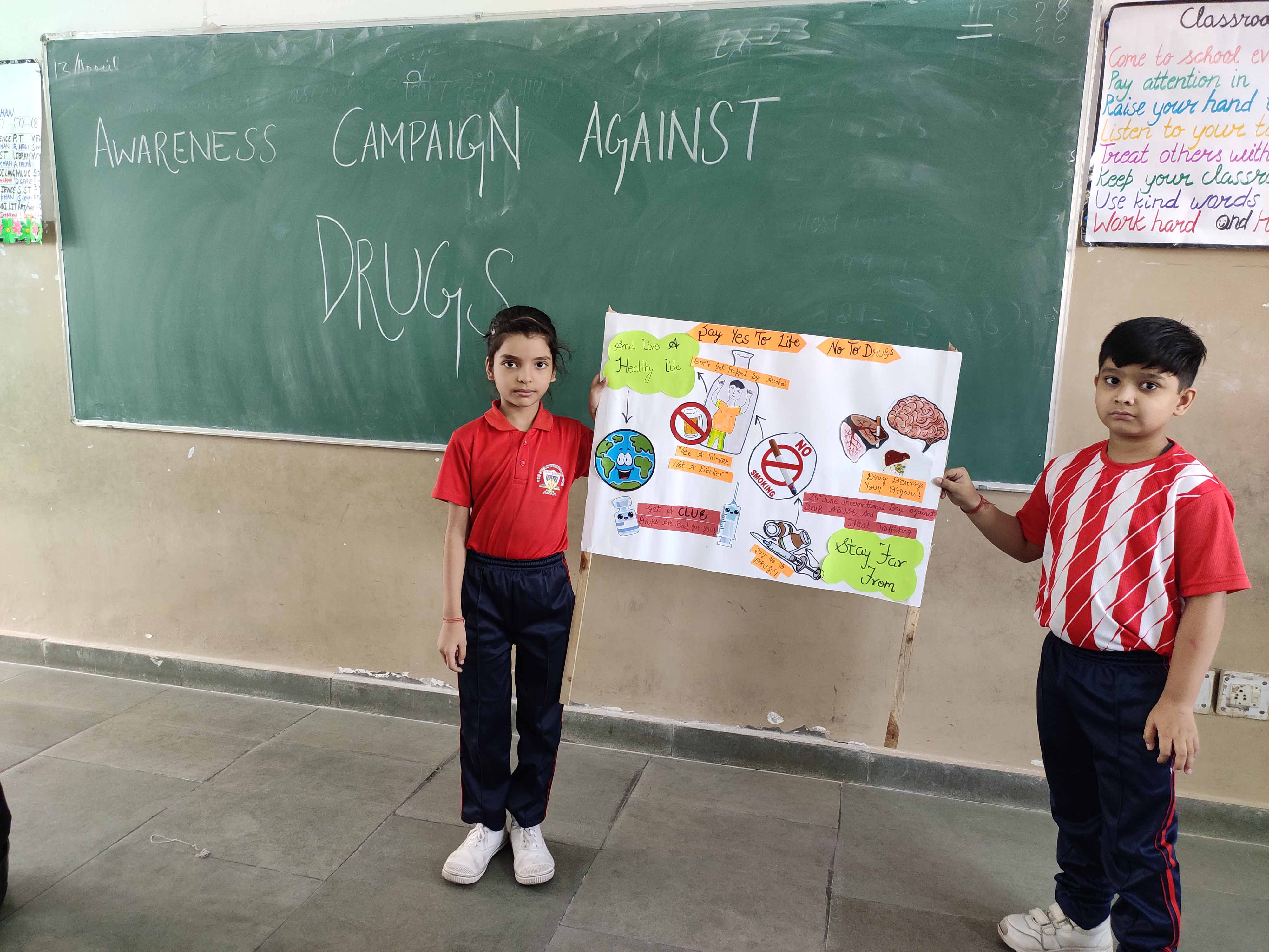 Awereness Campaign against Drugs