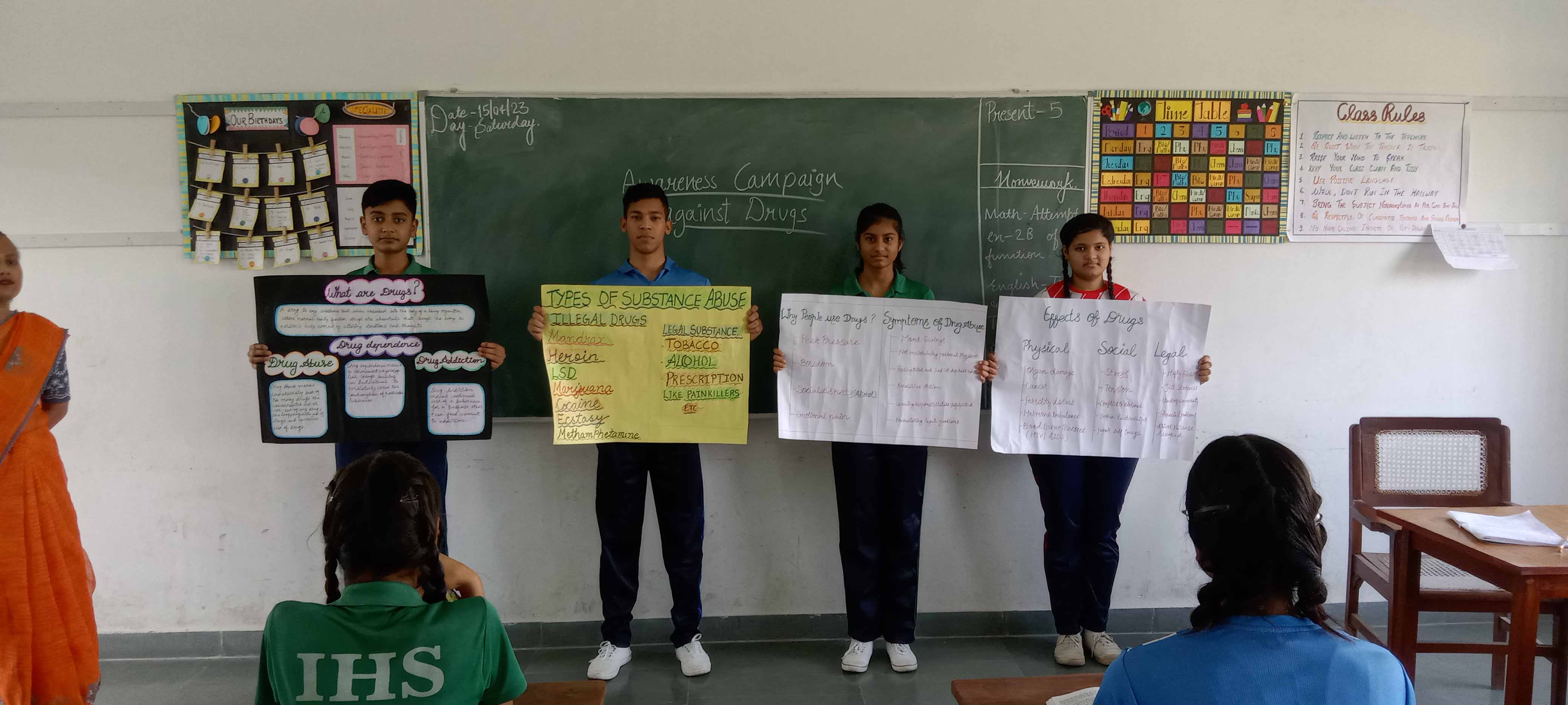 Awereness Campaign against Drugs