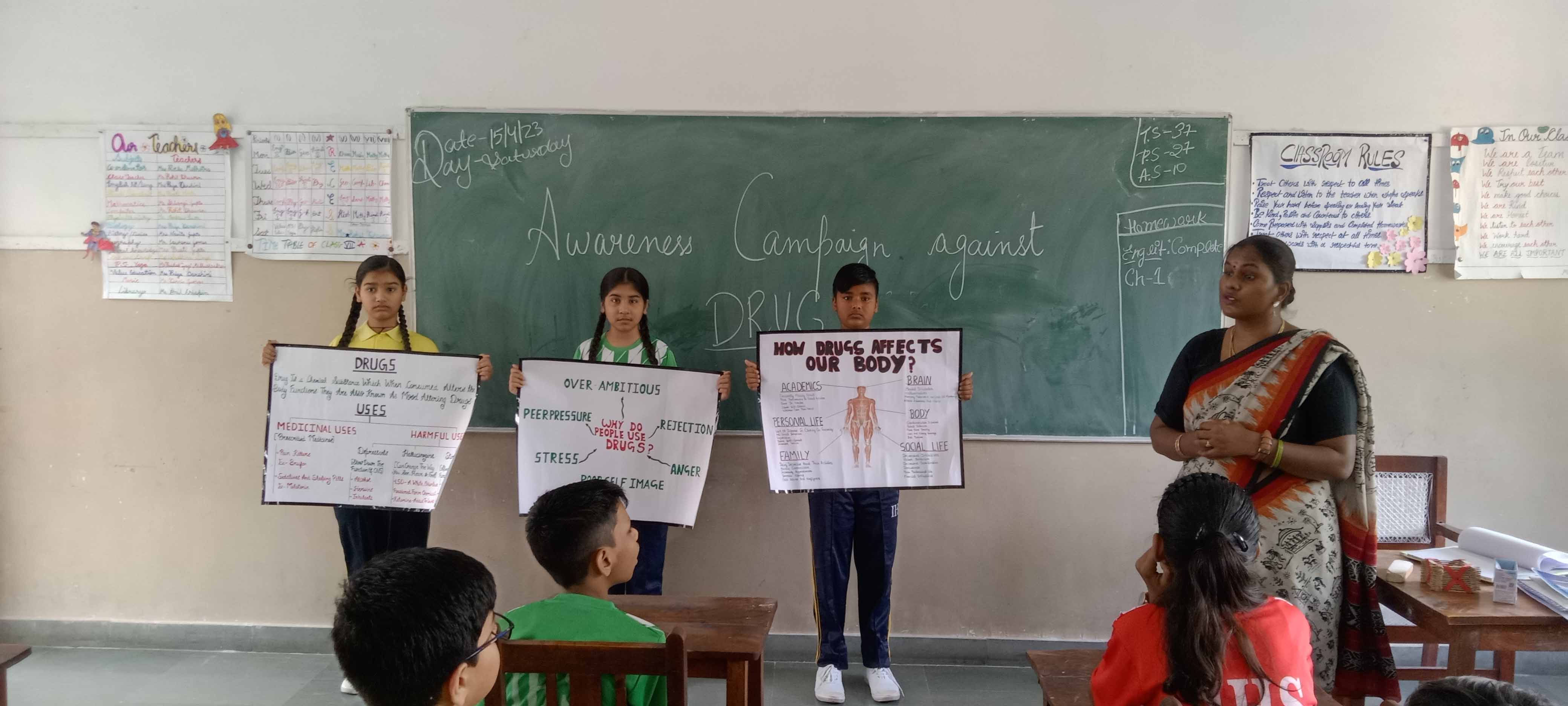 Awereness Campaign against Drugs